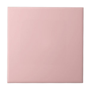 Carreau Crème fraise en couleur vive Impression, rose past