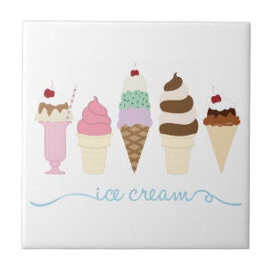 Carreau Crème glacée