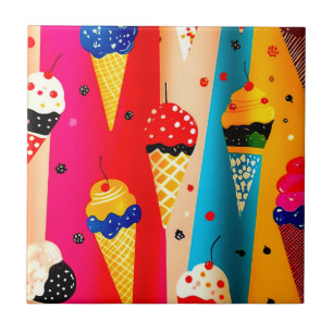 Carreau Crème Glacée Délicieuse