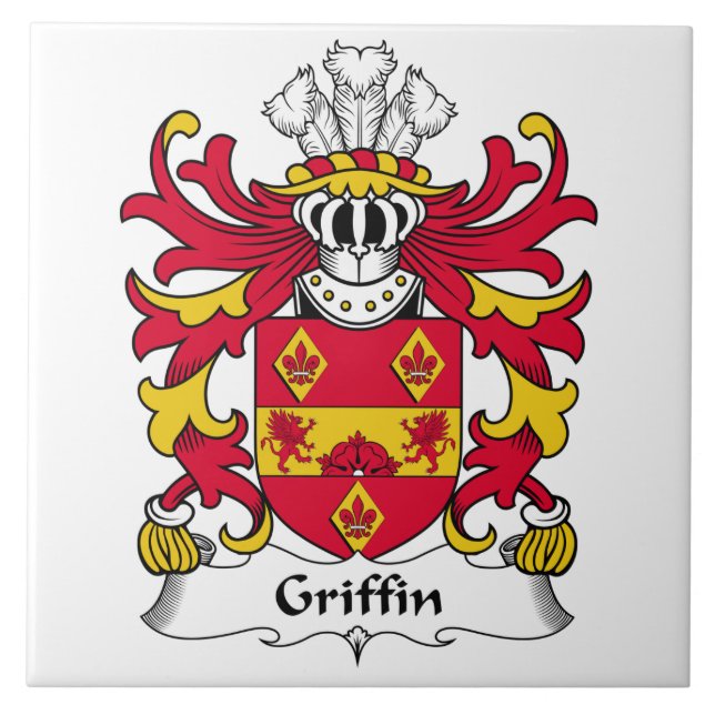 Carreau Crête de famille de griffon (Devant)