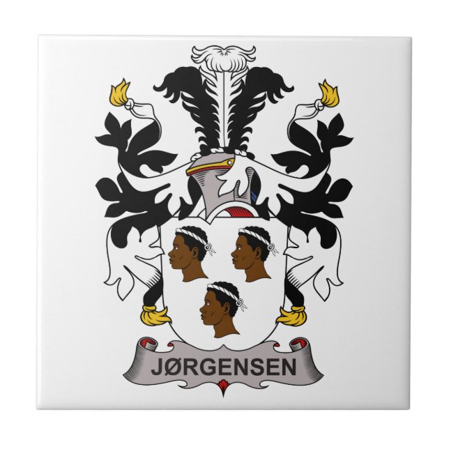 Carreau Crête de famille de Jorgensen (Devant)