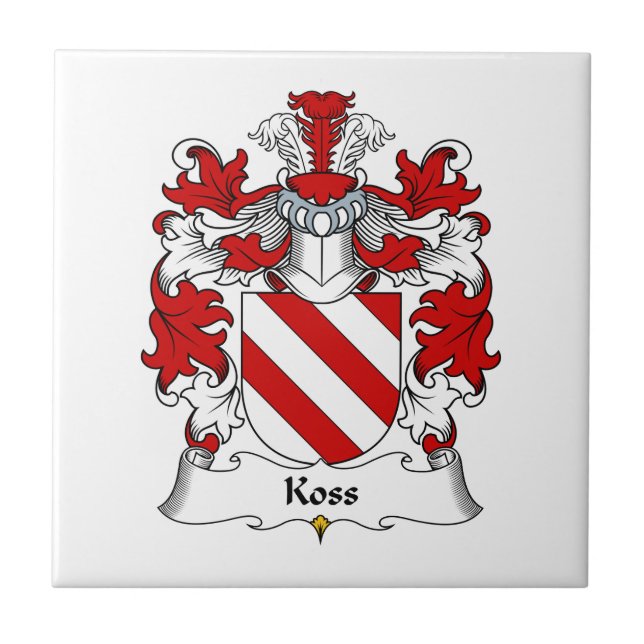 Carreau Crête de famille de Koss (Devant)