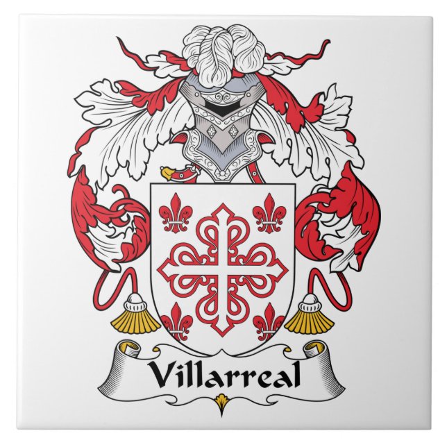 Carreau Crête de famille de Villarreal (Devant)