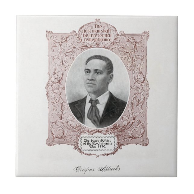 Carreau Crispus Attucks : Martyr de la révolution américai (Devant)