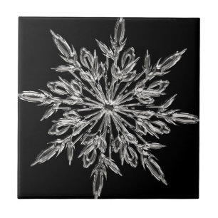 Carreau Cristal glacé noir