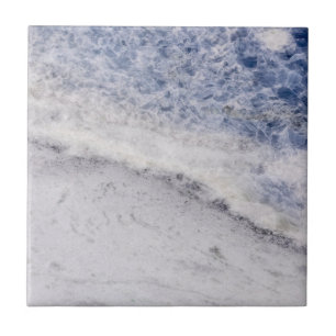 Carreau Cristal Zen bleu Calcite quartz moderne Imprimer
