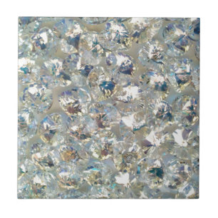 Carreau Cristaux brillants Trivet en céramique carrelage