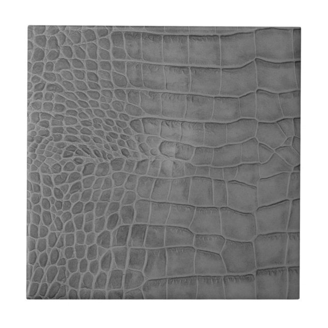 Carreau Croco gris (Devant)