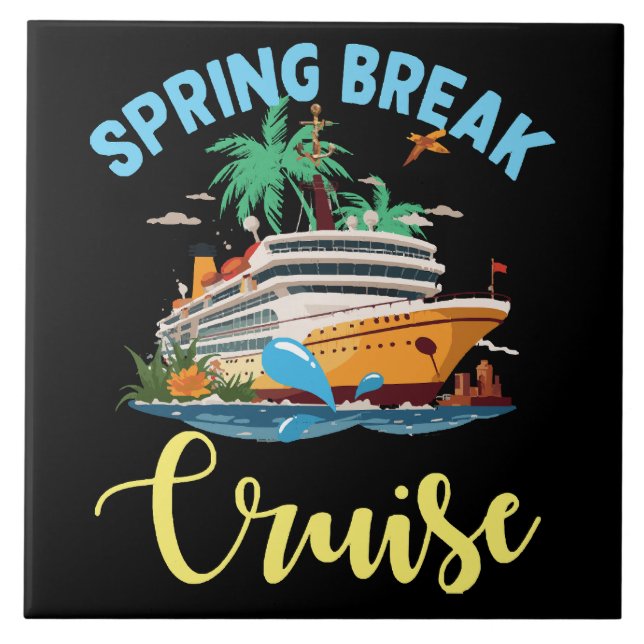 Carreau Croisière de Spring Break (Devant)