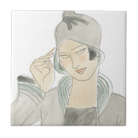 Croquis de mode Flapper