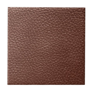 Carreau Cuir usé de brun de Faux