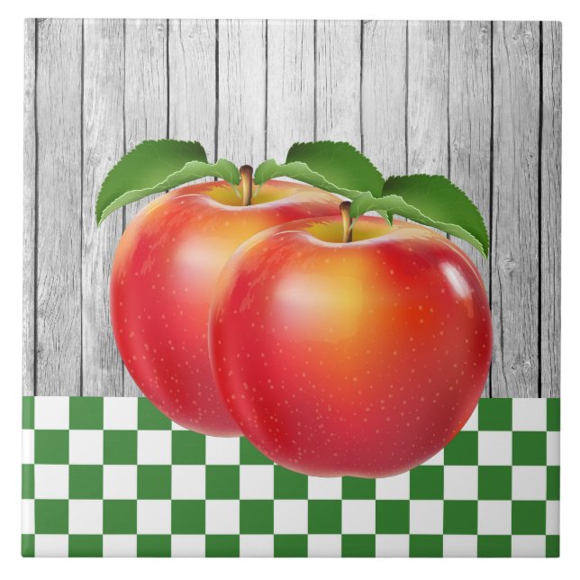 Carreau Cuisine à pomme de campagne mignonne (Devant)