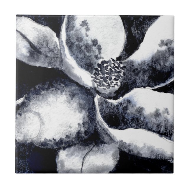 Carreau Cuisine "Blossom White" Jardin Carrelage céramique (Devant)