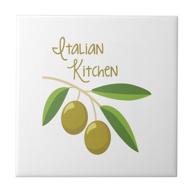 Carreau Cuisine italienne (Devant)