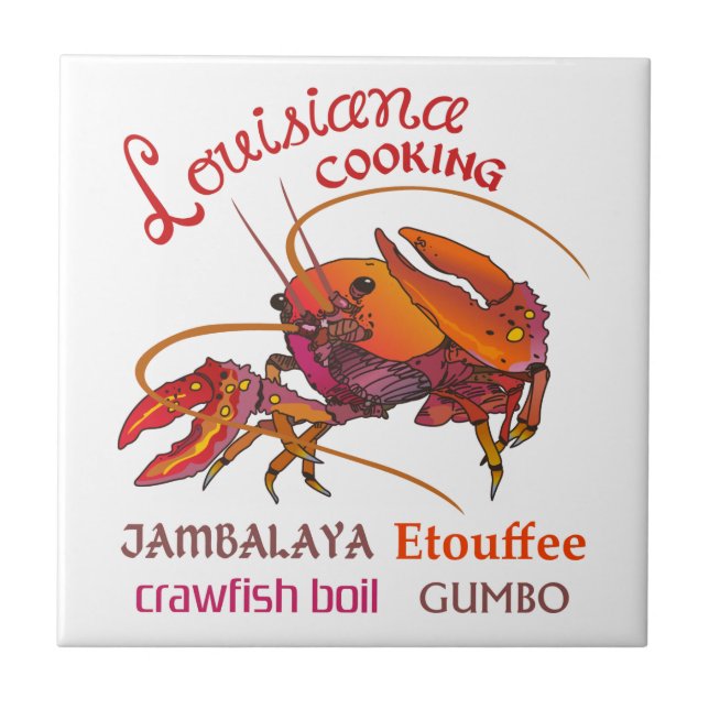 Carreau Cuisine Louisiane (Devant)