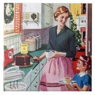 Carreau cuisine vintage rétro