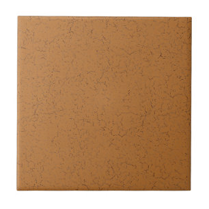 Carreau Cuivre Brown Cracker Glaze Solid Color Tile