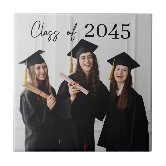 Carreau Custom Graduation Farewell Gift Photo (Devant)