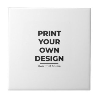 Carreau Custom Print Your Own | Printing My Own To Order
