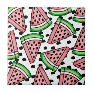 Carreau Cute Motif Watermelon