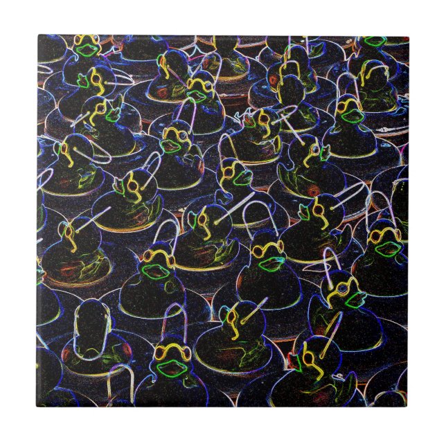 Carreau Cute Neon En Caoutchouc Carrelage (Devant)