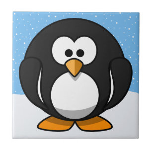 Carreau Cute Penguin