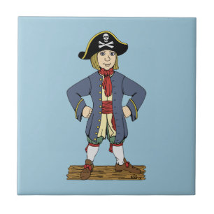 Carreau Cute Pirate Lad