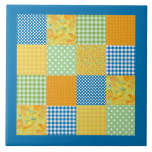 Carreau Daffodils Carrelage céramique, Faux-Patchwork