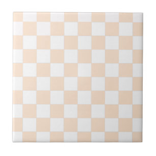 Carreau Damier léger de bisque