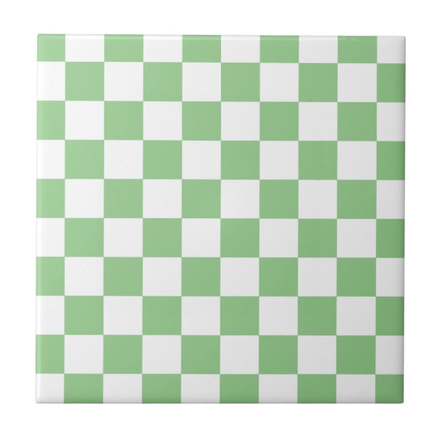 Carreau Damier vert d'Apple (Devant)