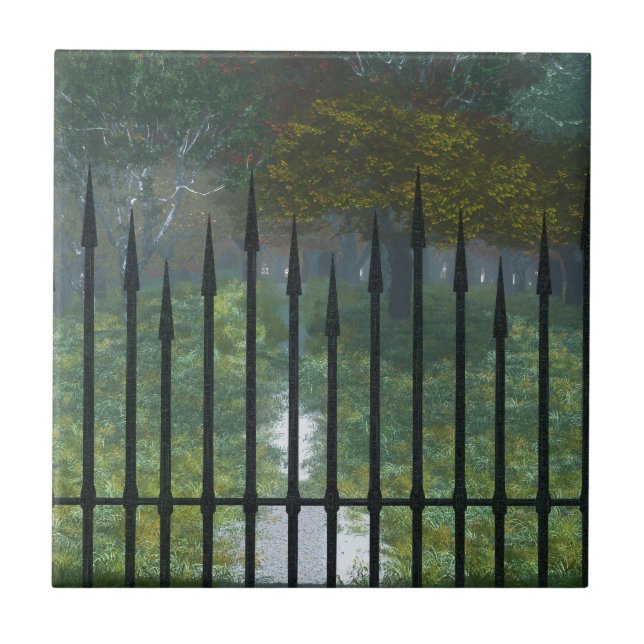 Carreau Dans la vieille forêt Carrelage décoratif (Devant)