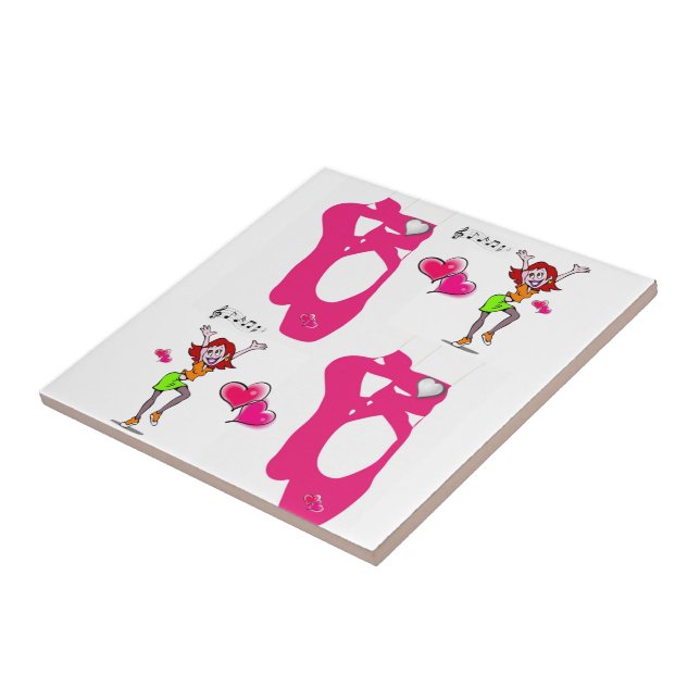 Carreau Danse Carrelage en céramique (Côté)