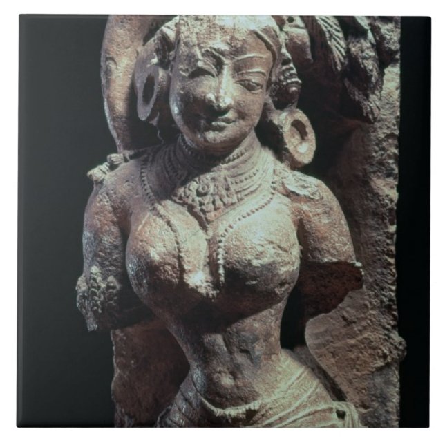 Carreau Danseur, du temple de Sun de Kanara, Indien, 13t (Devant)