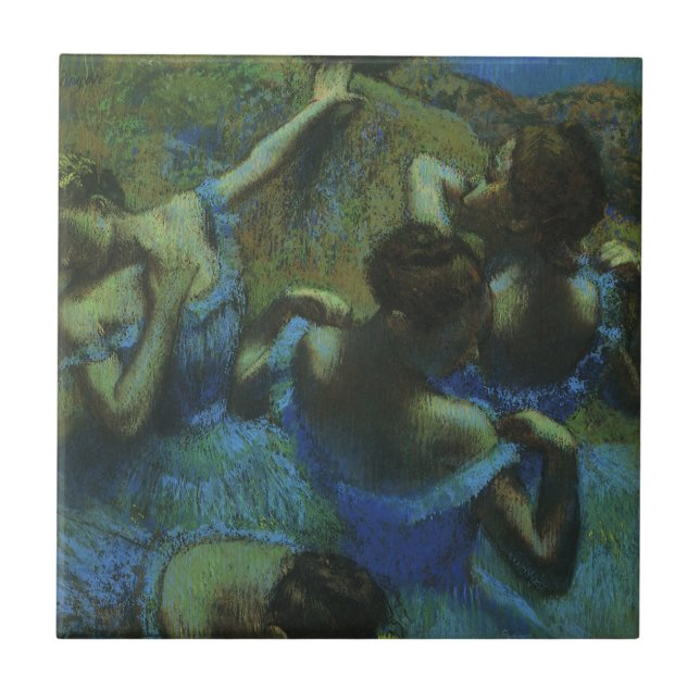 Carreau Danseurs bleus par Edgar Degas, Impressionnisme Vi (Devant)