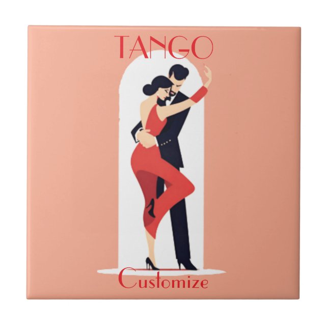 Carreau Danseurs de tango Thunder_Cove (Devant)