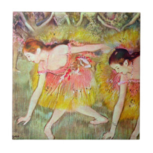 Carreau Danseuses s'inclinant d'Edgar Degas, Art du ballet