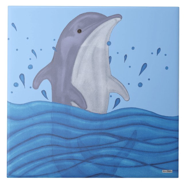 Carreau Dauphin Splash (Devant)