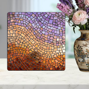 Carreau de céramique à gradient en mosaïque scinti