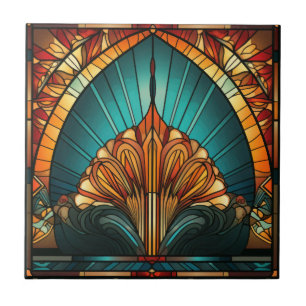 Carreau de céramique Art déco