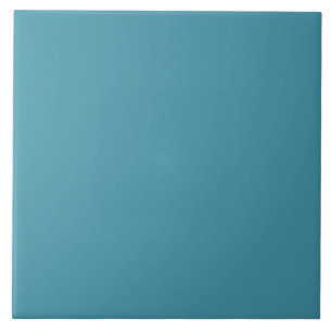 Carreau de céramique bleu marine mat.