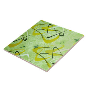 Carreau de céramique : BOOMERANG 2 - JAUNE CITRON