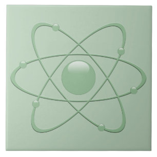 Carreau de céramique cru SEAFOAM des années 1950
