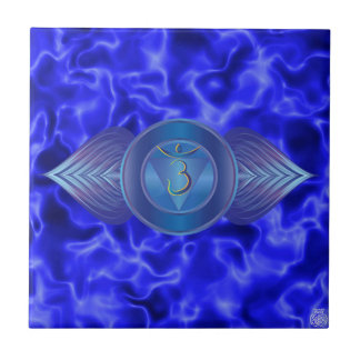 Carreau de céramique de Chakra de troisième oeil