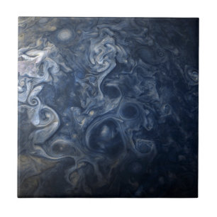 Carreau de céramique de Jupiter de l'espace