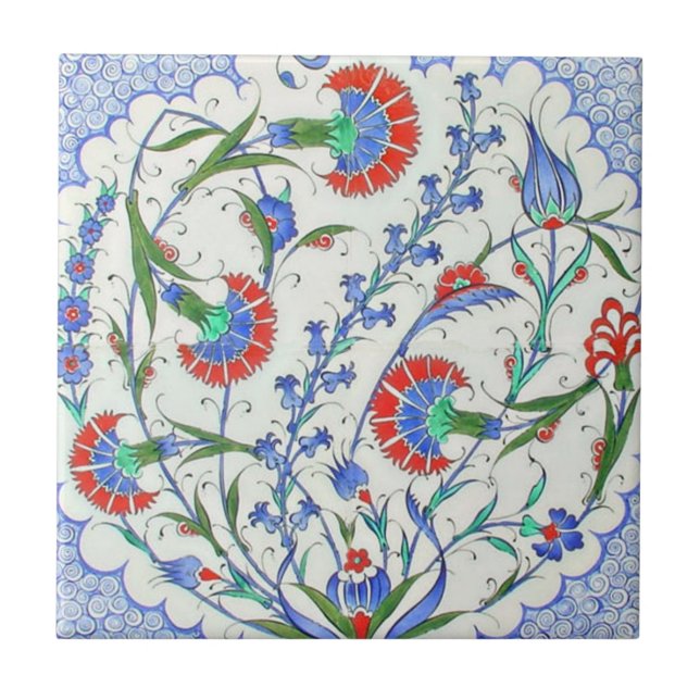 Carreau de céramique de la reproduction TR030 (Devant)