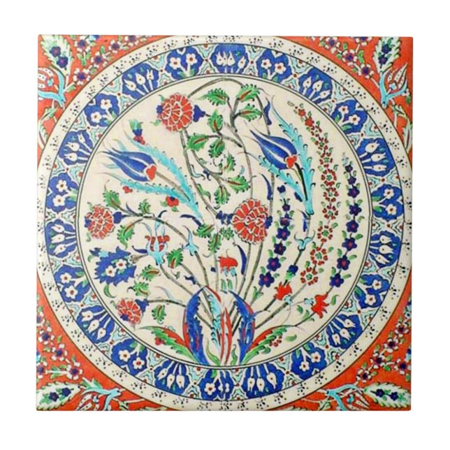 Carreau de céramique de la reproduction TR031 (Devant)