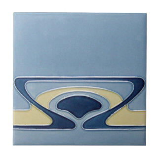 Carreau de céramique de reproduction de l'art déco