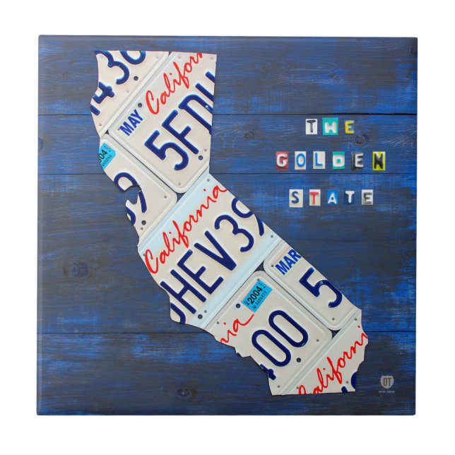 Carreau de céramique V3 de carte de plaque (Devant)