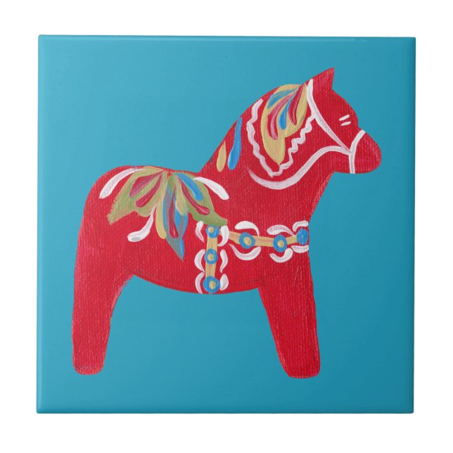 Carreau de Cheval Dala Rouge (Devant)