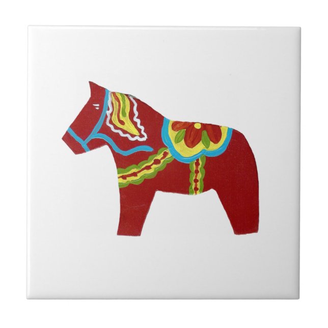 Carreau de Cheval Dala Rouge (Devant)
